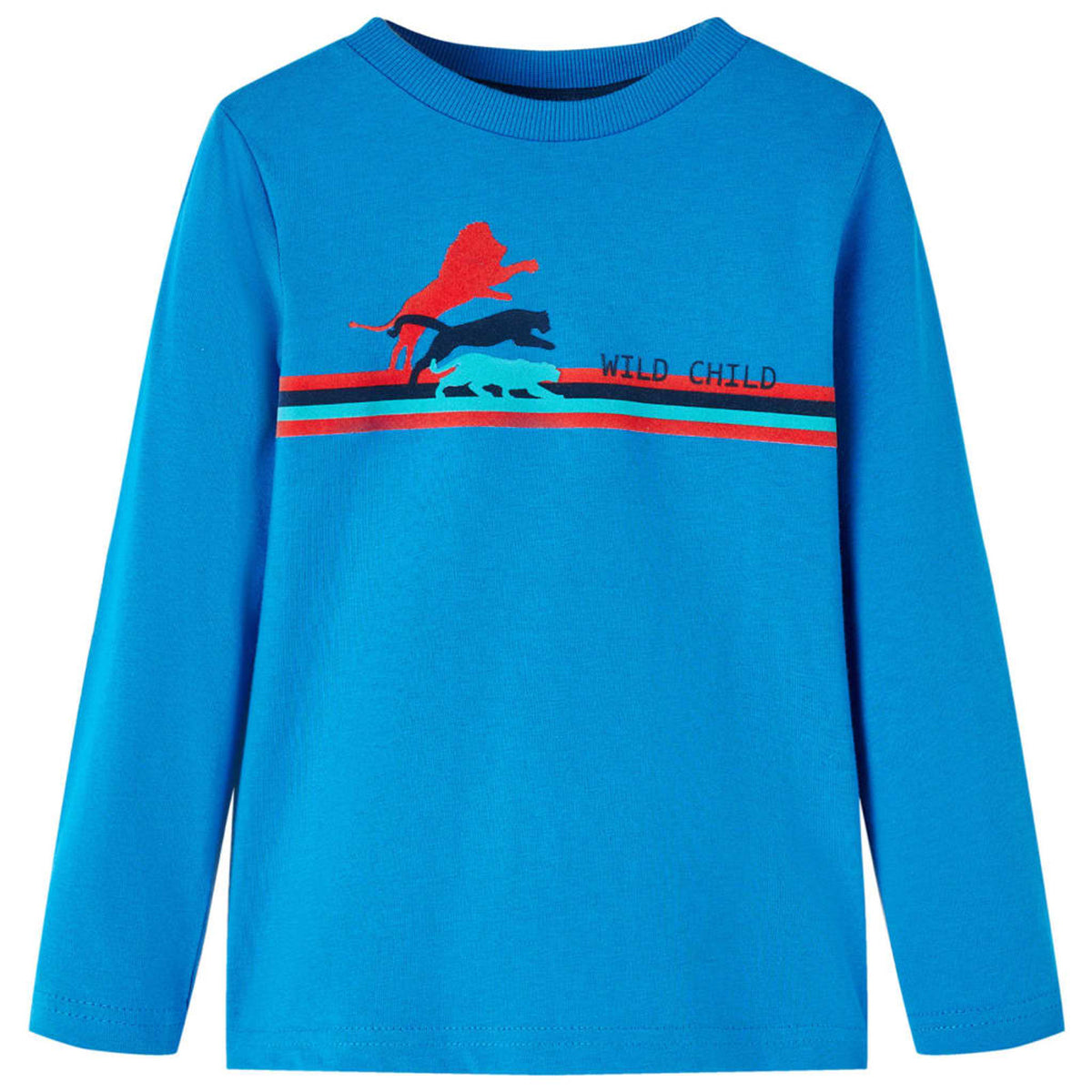 Kids T-Shirt Cotton Cobalt Blue 104 Children's Top Kids Clothing Variant 4
