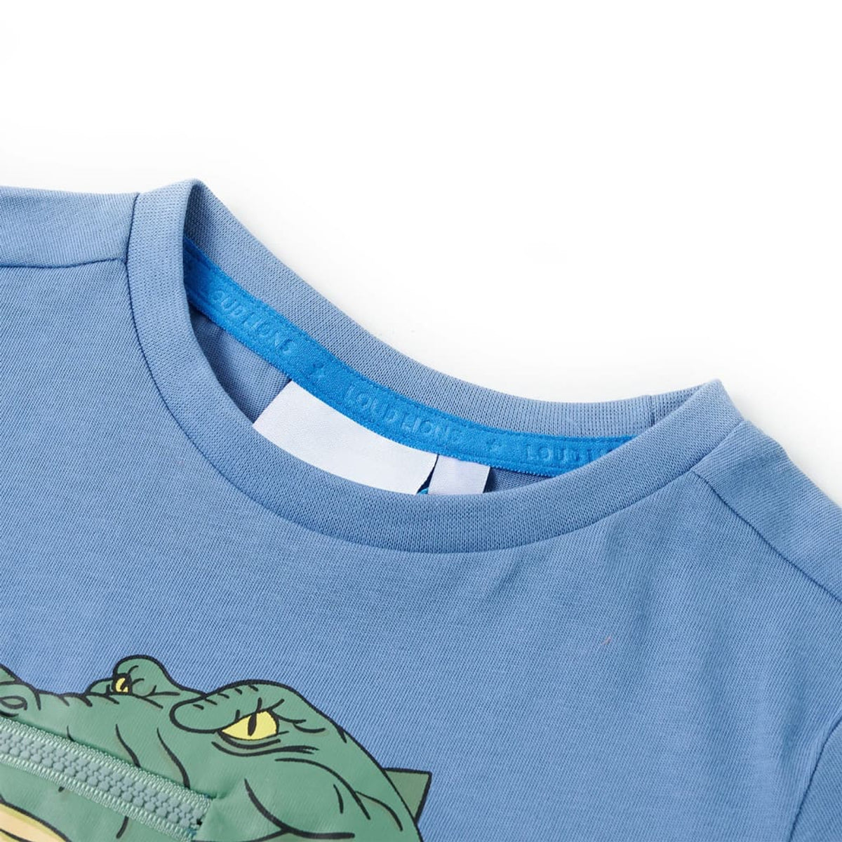 Kids T-Shirt Cotton Medium Blue 128 Children's Top Kids Clothing Variant 2