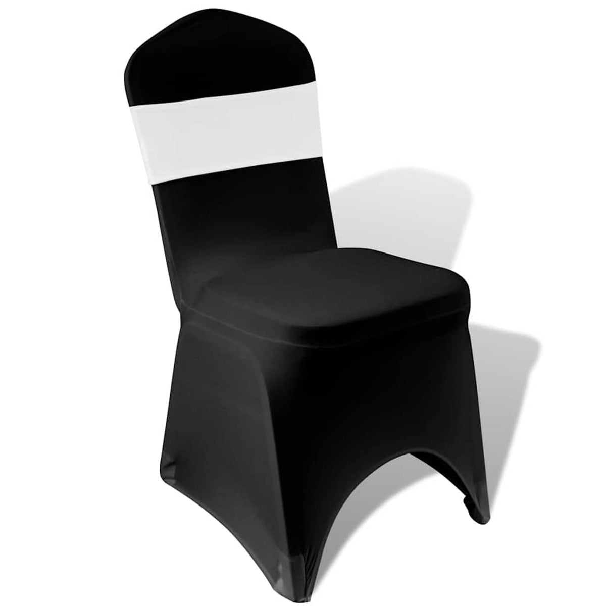 Chair White 14 x 50 cm Seating Furniture Home Slipcovers Slipcover 25 pcs