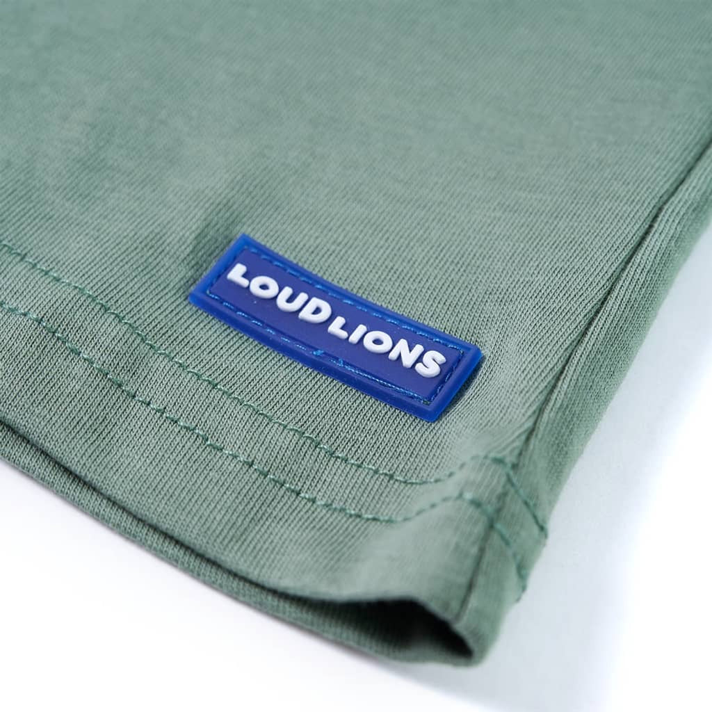 Kids T-Shirt Cotton Khaki 104 Children's Top Kids Clothing Kids Wear Kids'