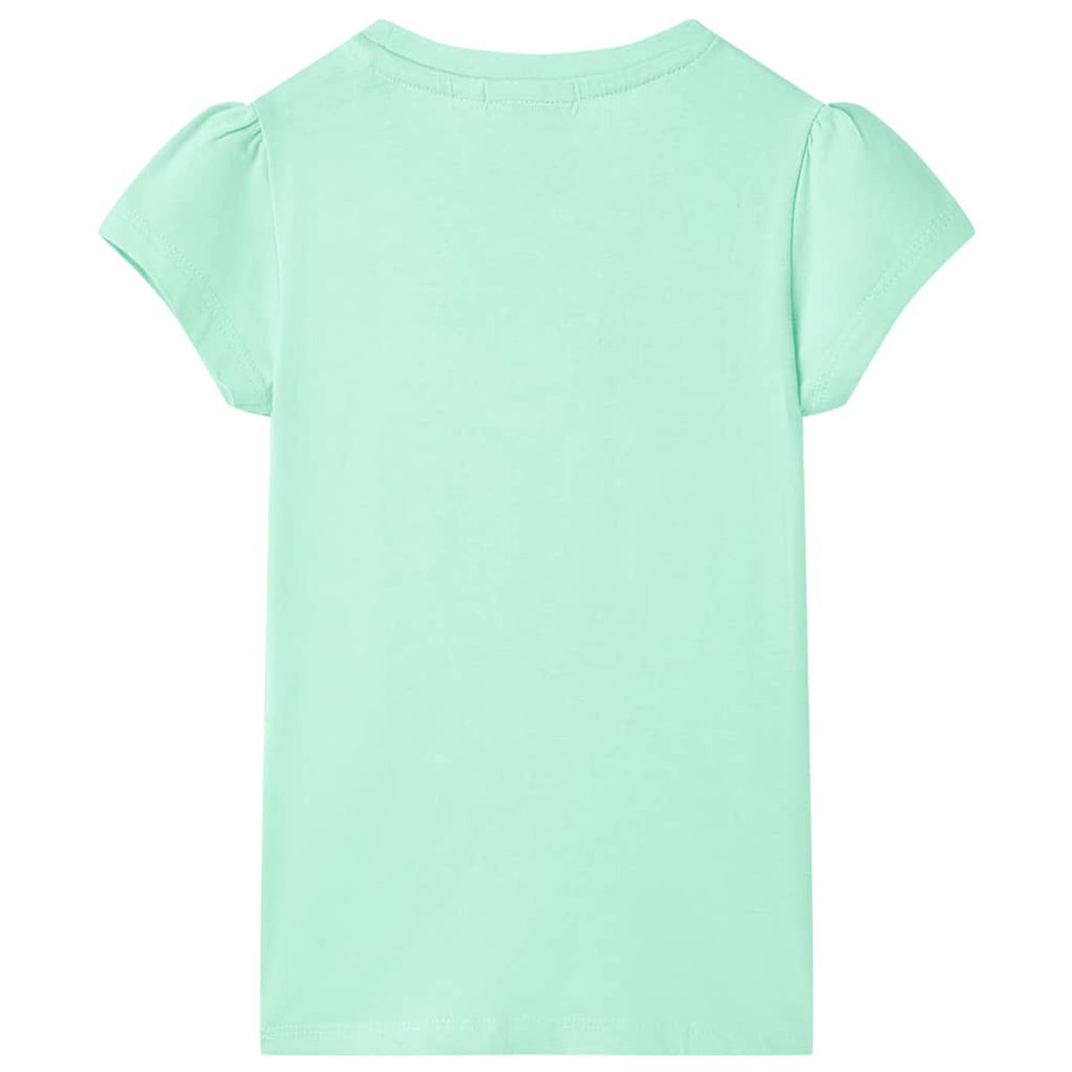 Kids T-Shirt Cotton Bright Green 116 Children's Top Kids Clothing Kids Wear