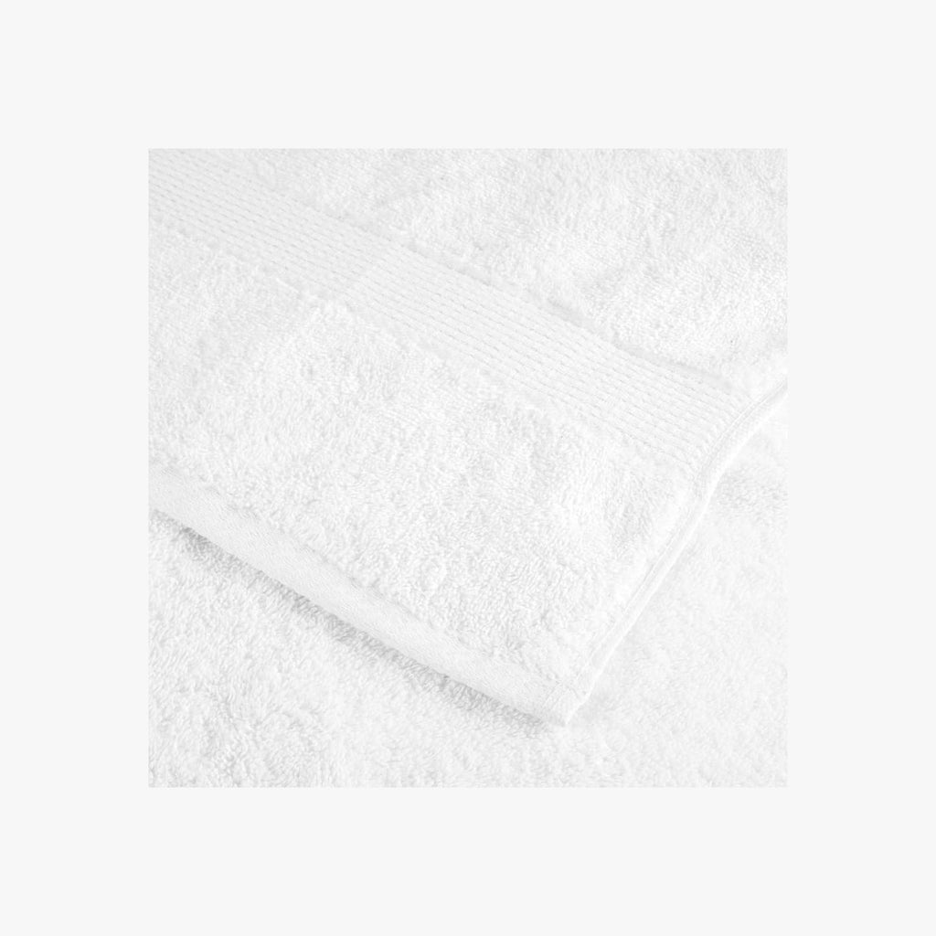 Towel Cotton White 200 x 80 cm Bathroom Bath Linen Home Towels 4 pcs Variant 2