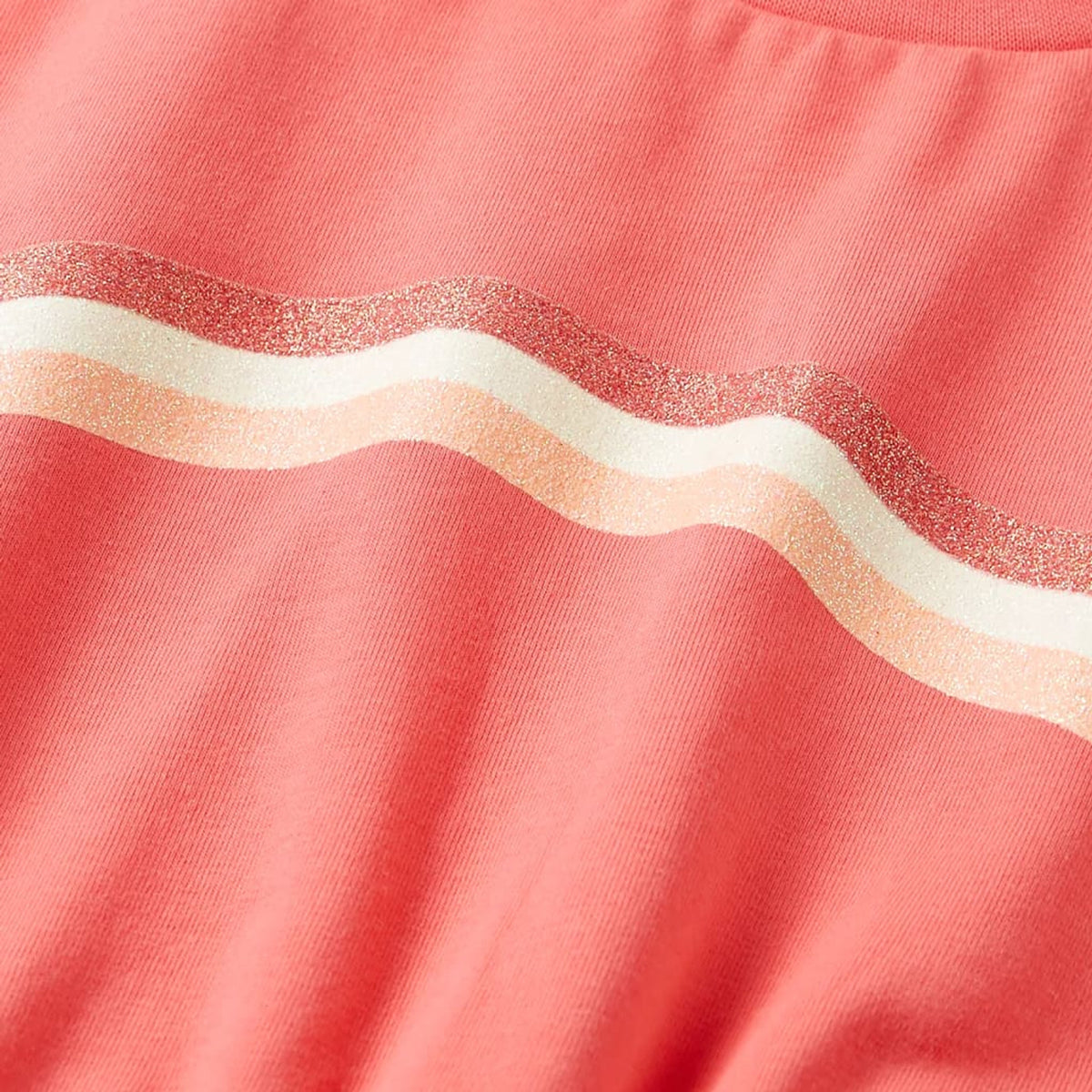Dress Cotton Coral 104 Kids' Dresses Kids' Dresse Kids'Dress Drawstring 104