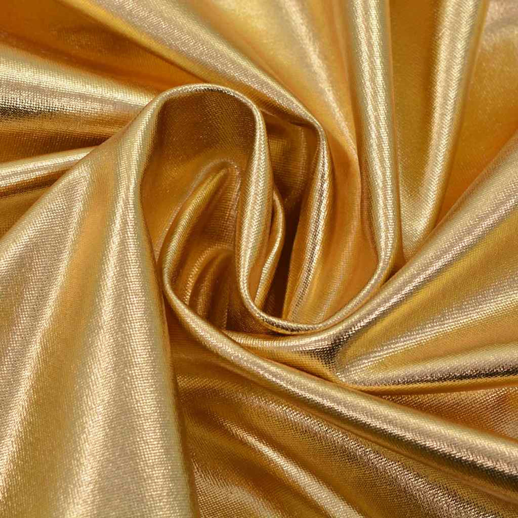 Chair Polyester Gold 45 x 45 x 55 cm Seating Furniture Home Slipcovers 6 pcs