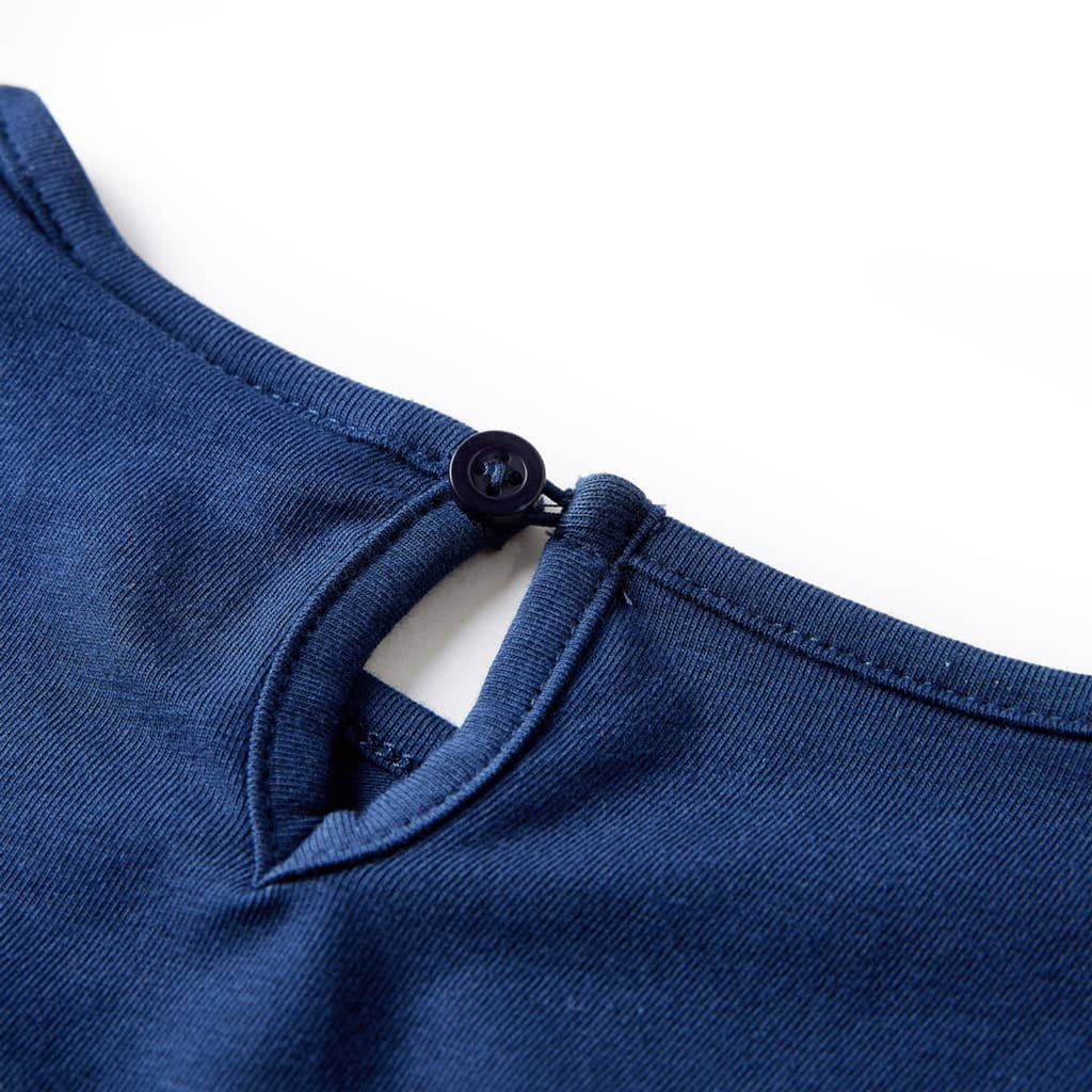 Kids T-Shirt Cotton Navy Blue 128 Children's Top Kids Clothing Kids Variant 10