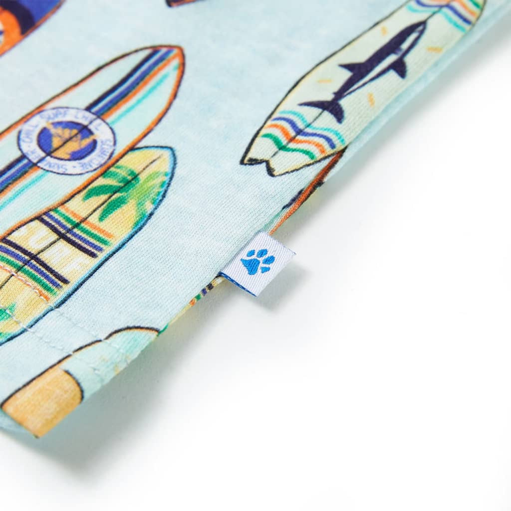 Kids'Tank Top Soft Melange Cotton Soft Blue Melange 128 Kids Variant 2