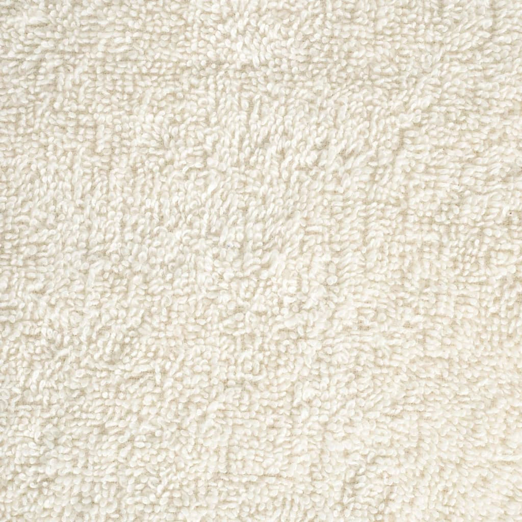 Towel Cotton Cream 30 x 30 cm Bathroom Bath Linen Home Towels 4 pcs Variant 2