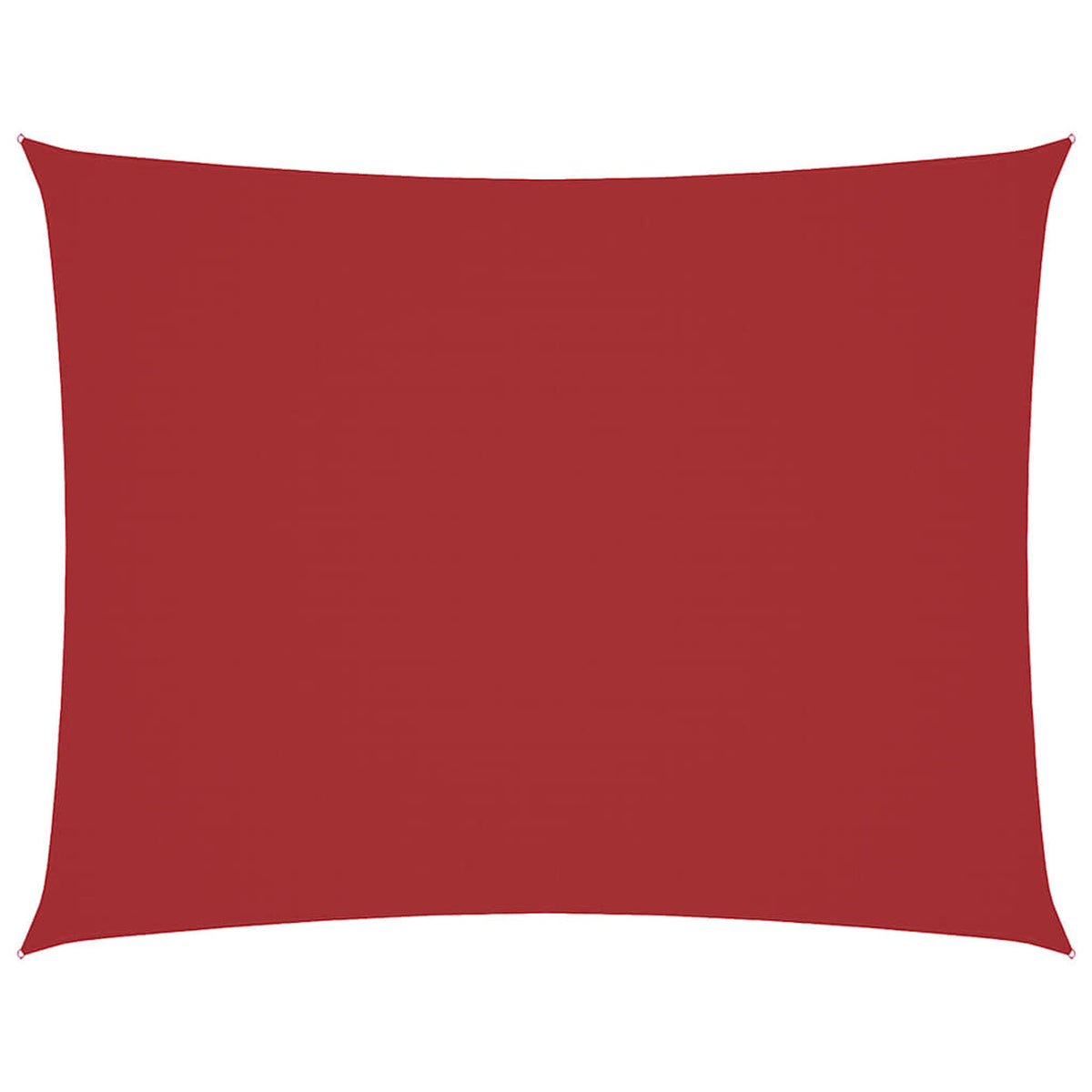 Sunshade Sail Oxford Fabric Red Water Resistant UV Resistant 300 x 450 cm