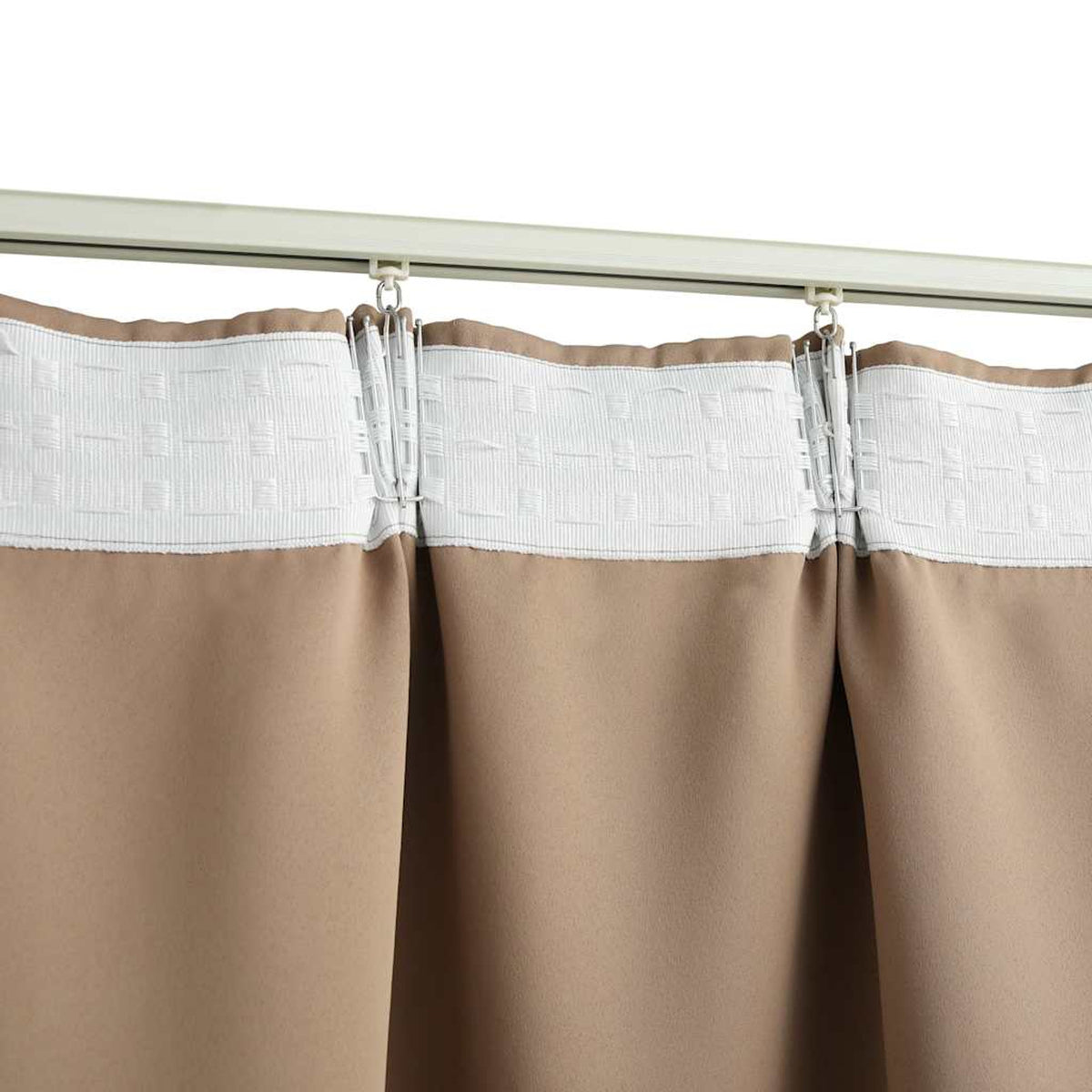 Blackout Curtain Polyester Taupe 290 x 245 cm Window Dressing Home Variant 2