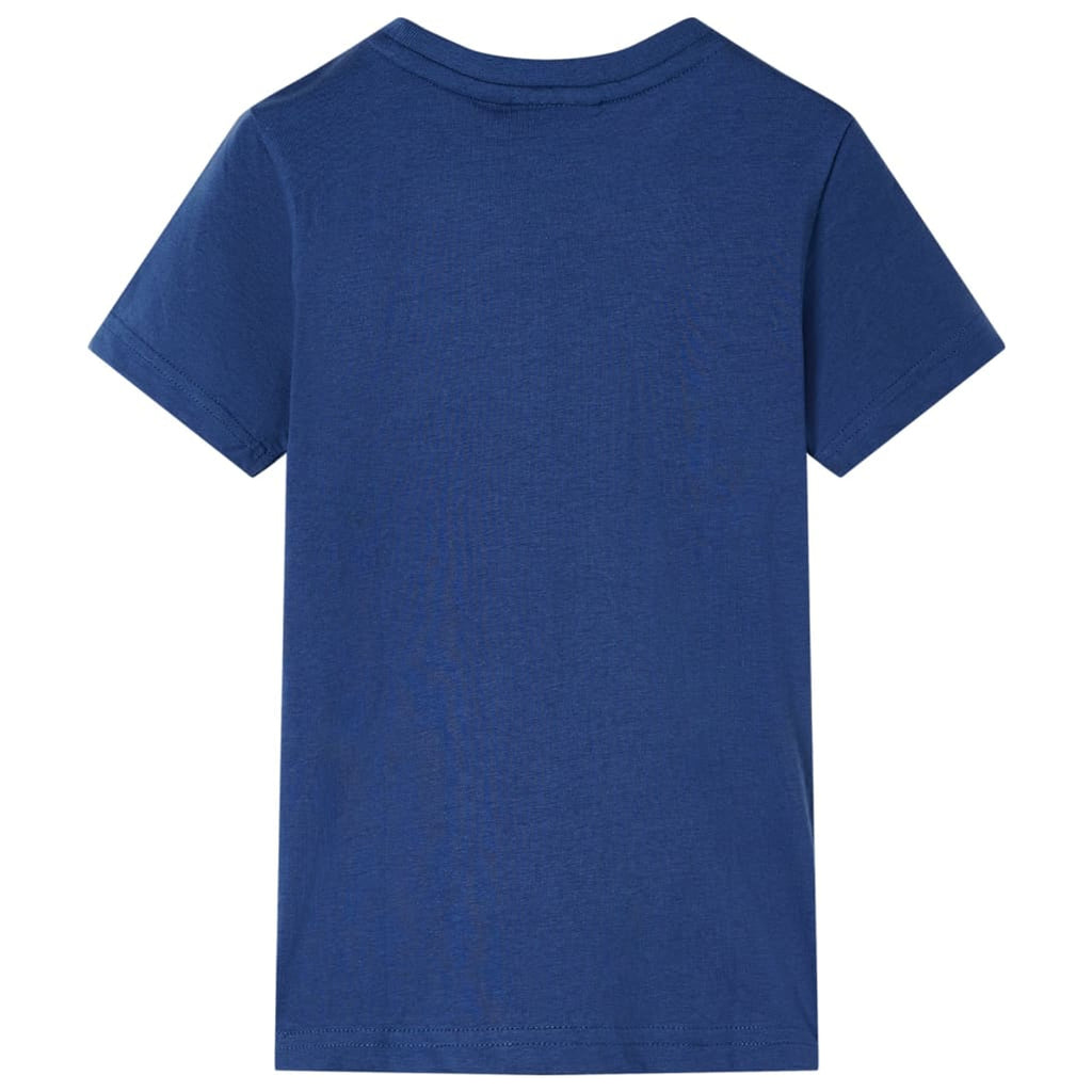 Kids T-Shirt Cotton Dark Blue 128 Children's Top Kids Clothing Kids Variant 3