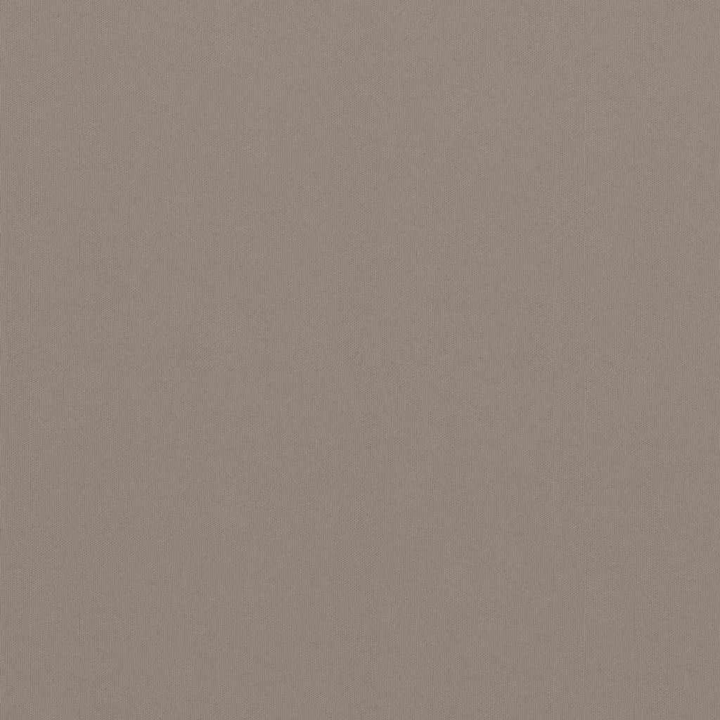 Balcony Screen Oxford Fabric Taupe Waterproof UV Resistant 75 x 300 cm 75x300cm