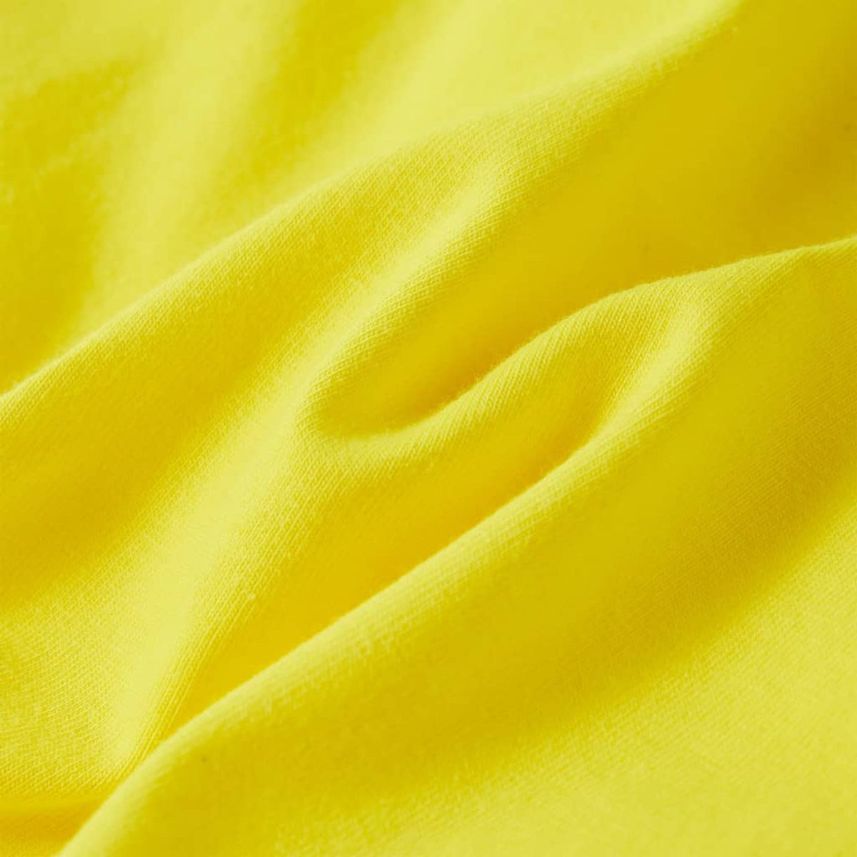 Kids T-Shirt Cotton Yellow 128 Children's Top Kids Clothing Kids Wear Kids'
