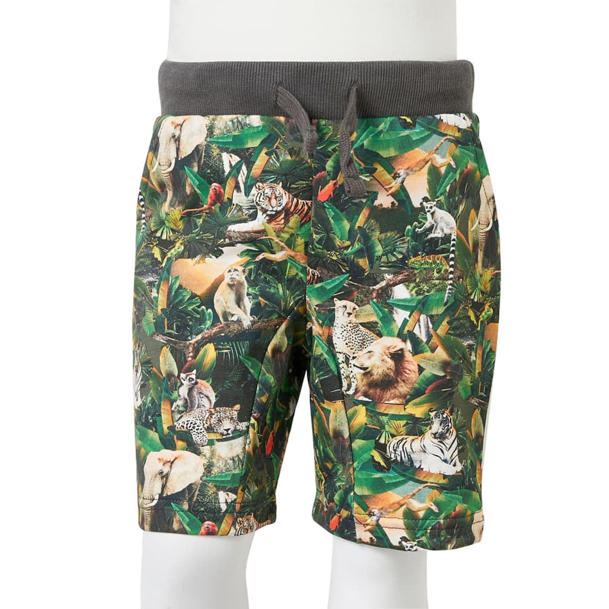 Shorts Cotton Old Petrol 116 Kids' Bottoms Kids' Bottom Kids'Shorts Drawstring