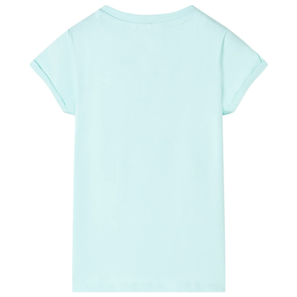 Kids T-Shirt Cotton Light Aqua 128 Children's Top Kids Clothing Kids Variant 3