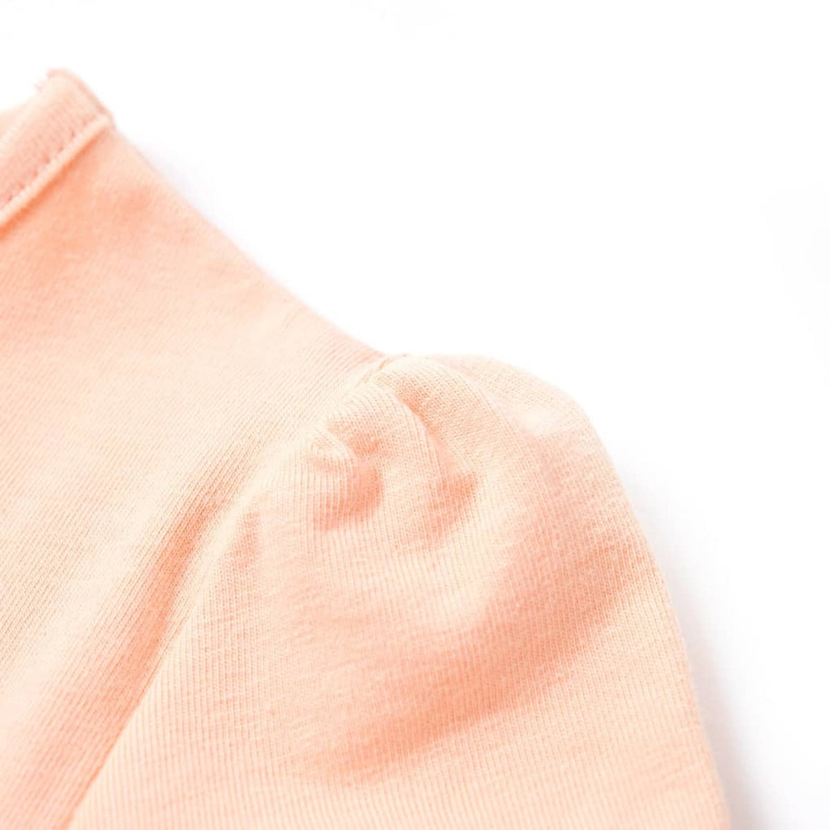 Kids T-Shirt Cotton Light Orange 128 Children's Top Kids Clothing Kids Wear