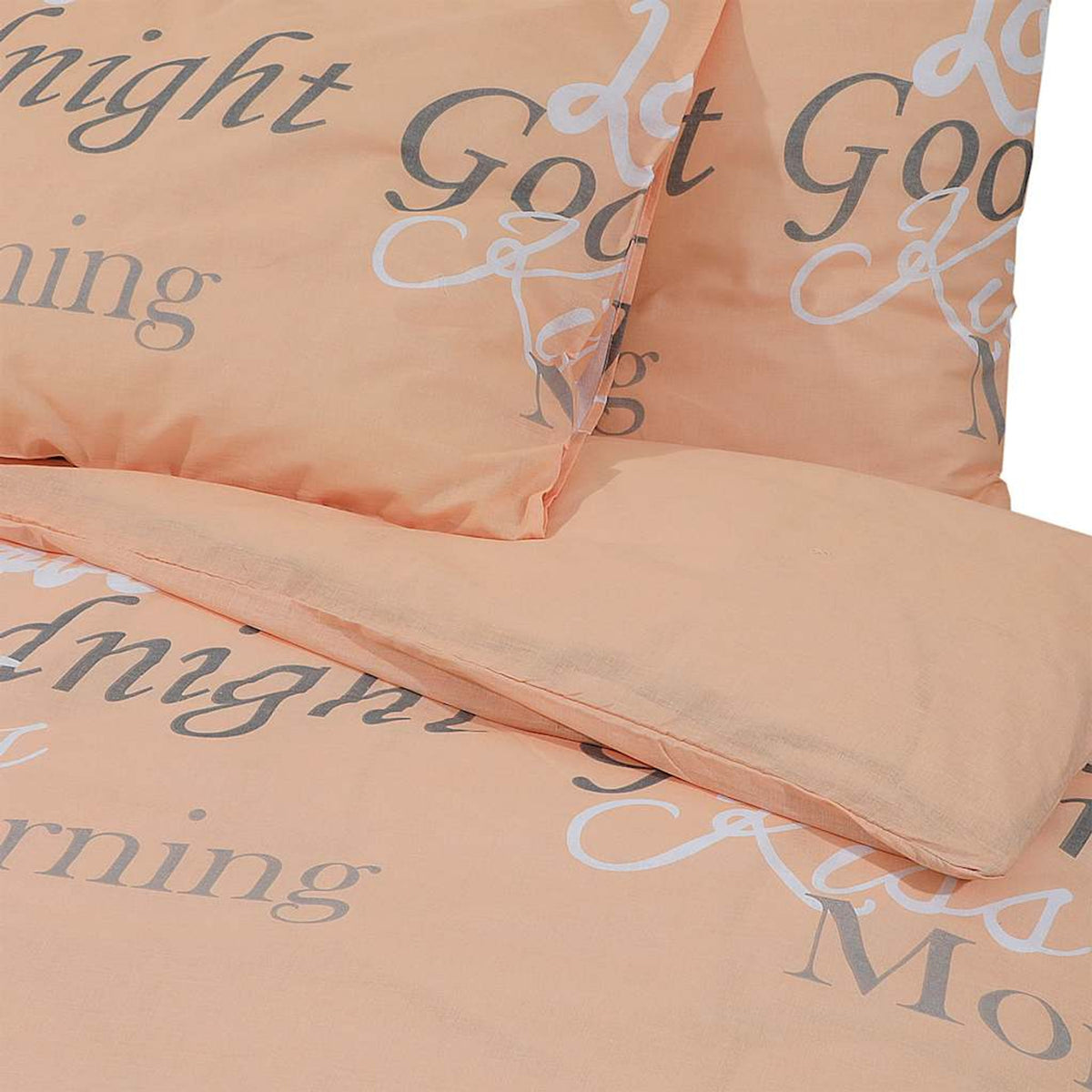 Duvet Cover Cotton Pink 200 x 140 cm Bedding Bed Linen Bedroom Quilt Variant 3