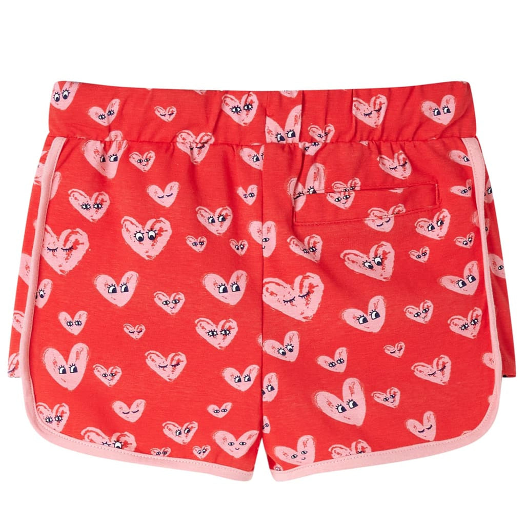 Shorts Cotton Red 128 Kids' Bottoms Kids' Bottom Kids'Shorts Drawstring 128