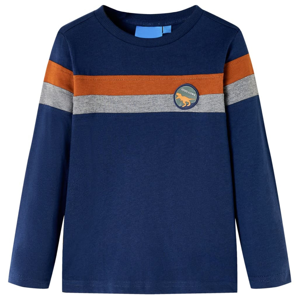 Kids T-Shirt Cotton Navy Blue 116 Children's Top Kids Clothing Kids Variant 2