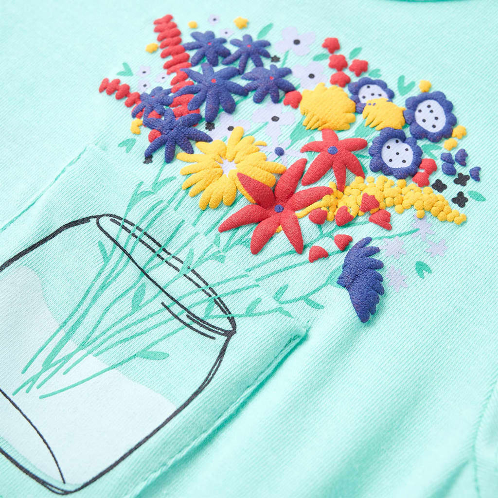 Kids T-Shirt Cotton Light Mint 128 Children's Top Kids Clothing Kids Variant 4