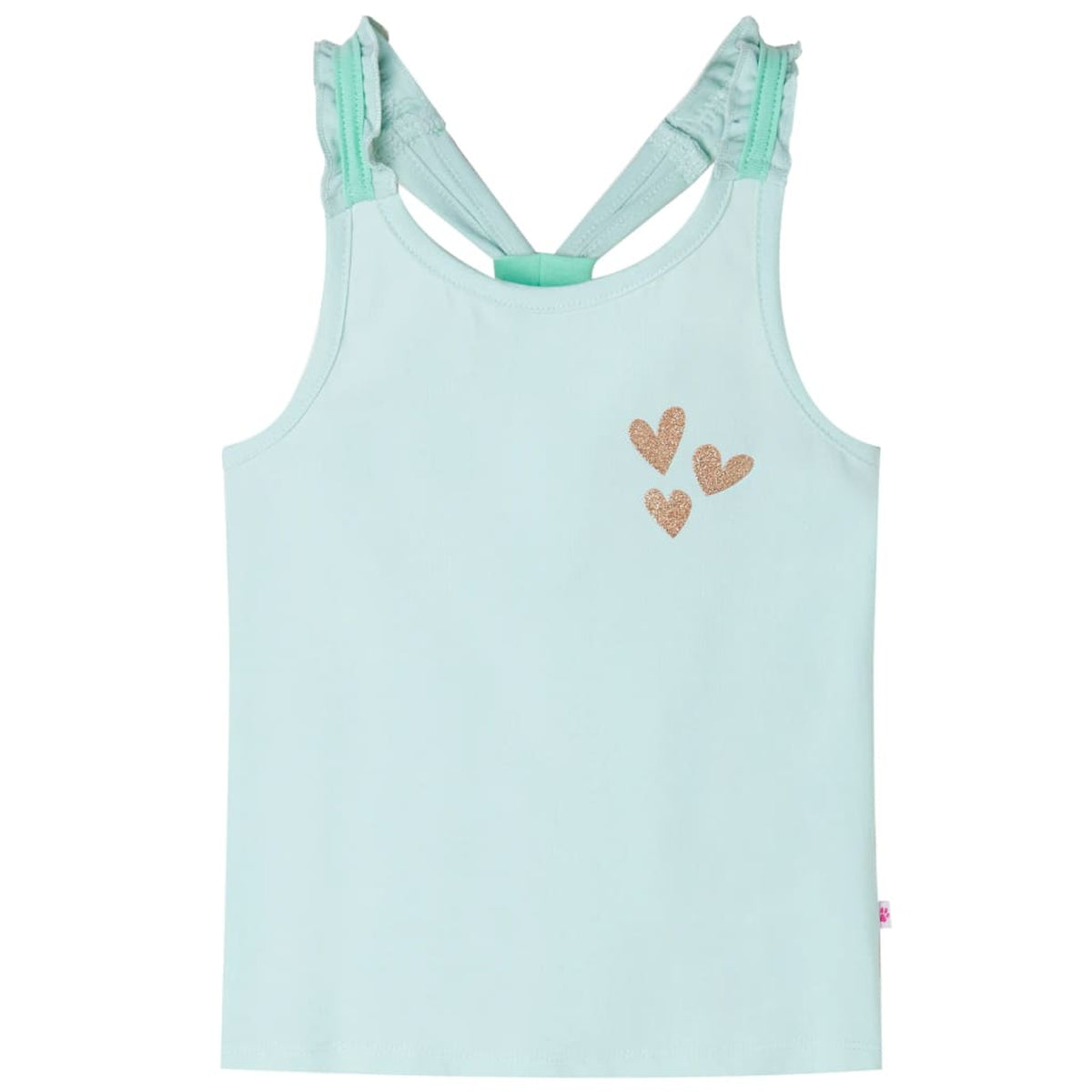 Kids'Tank Top Light Mint Cotton 116 Kids Clothing Children's Wear Kids Fashion