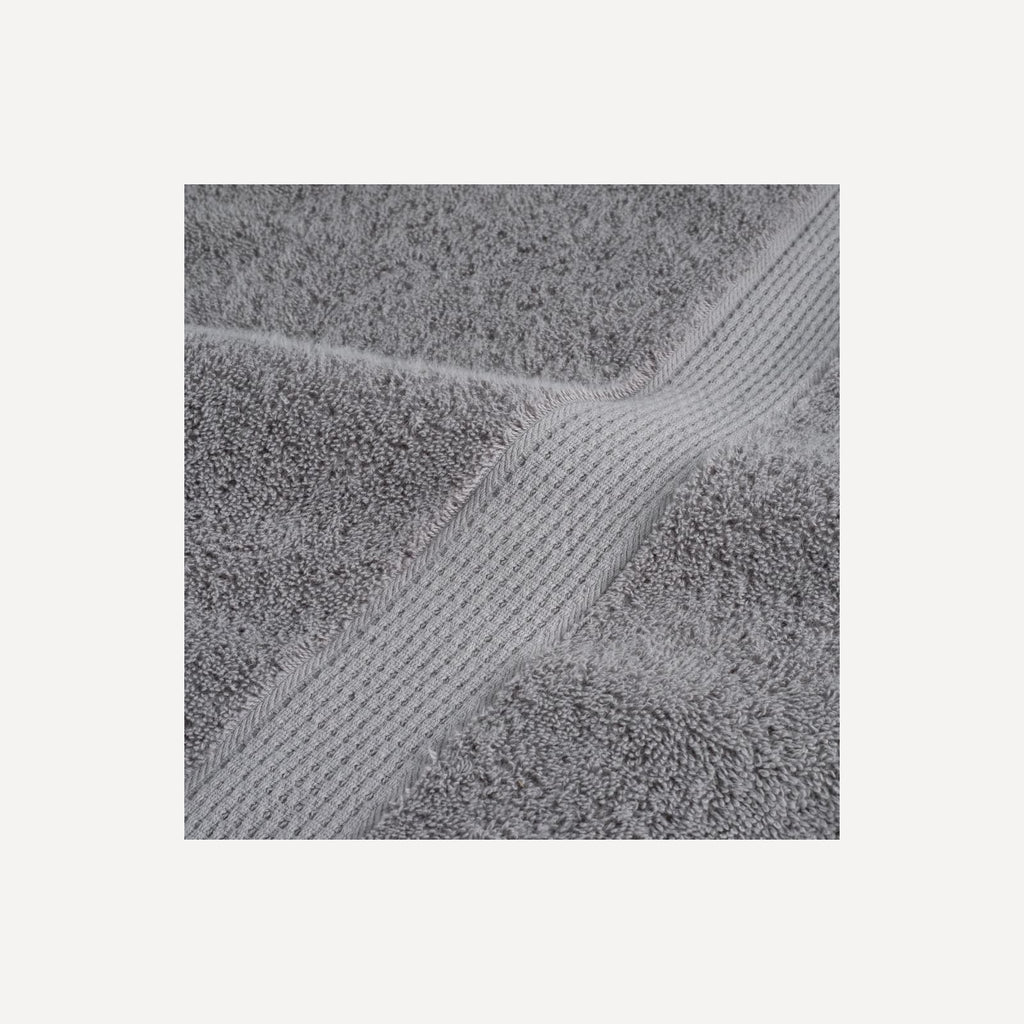 Towel Cotton Grey 30 x 30 cm Bathroom Bath Linen Home Towels 2 pcs Variant 2