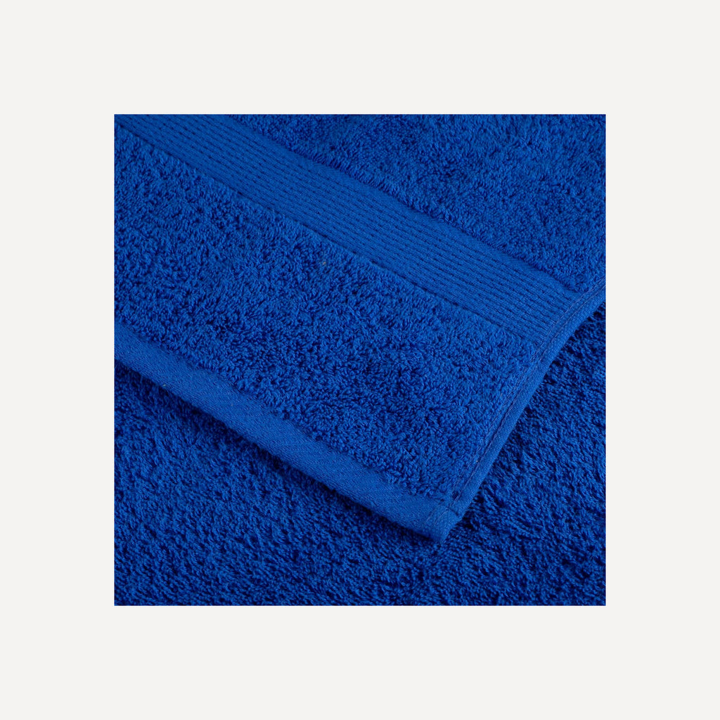 Towel Cotton Blue 150 x 100 cm Bathroom Bath Linen Home Towels 10 pcs 150x100cm