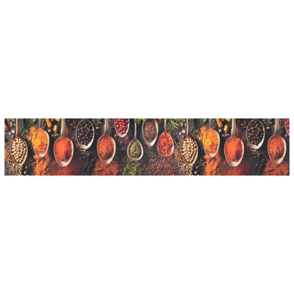 Rug Velvet (100% Polyamide) Multicolour 300 x 60 x 0.5 cm Floor Mat Variant 2