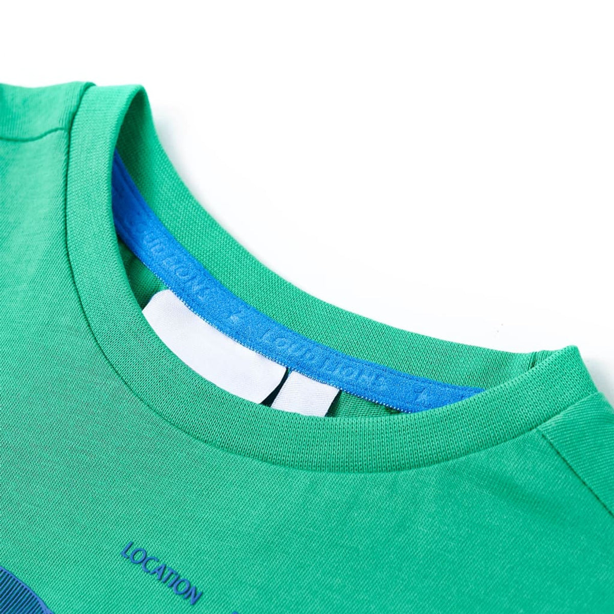 Kids T-Shirt Cotton Green 104 Children's Top Kids Clothing Kids Wear Variant 3
