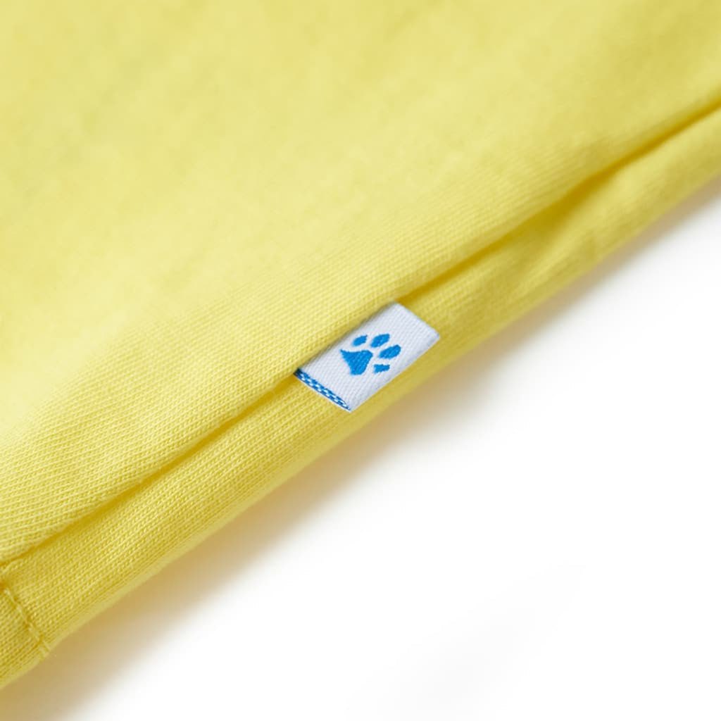 Kids T-Shirt Cotton Yellow 128 Children's Top Kids Clothing Kids Variant 5