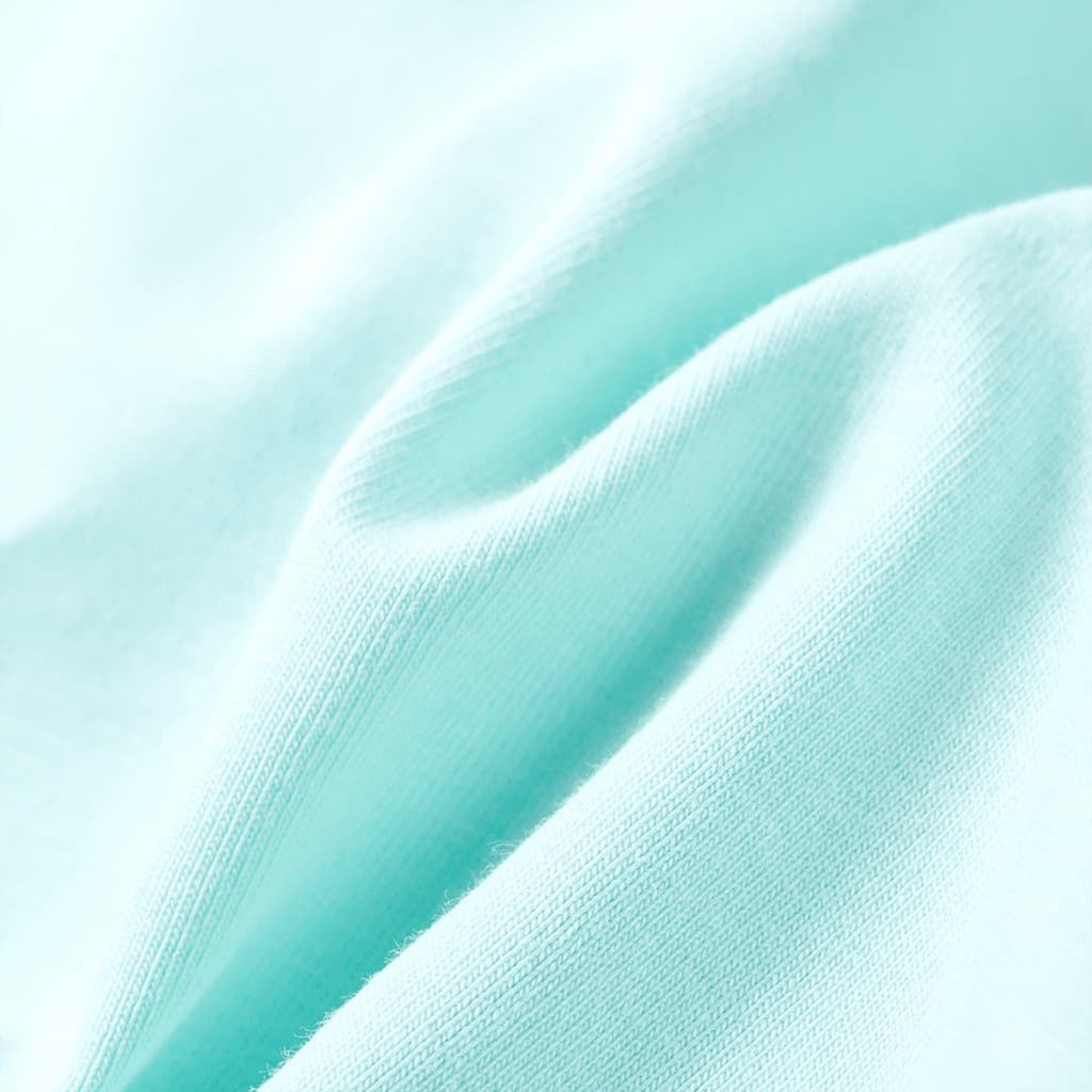 Kids T-Shirt Cotton Light Aqua 128 Children's Top Kids Clothing Kids Variant 3