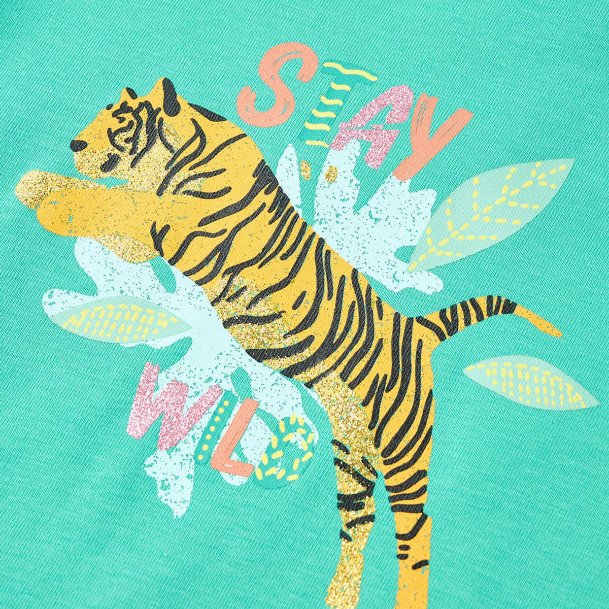 Kids T-Shirt Cotton Mint 128 Children's Top Kids Clothing Kids Wear Variant 2