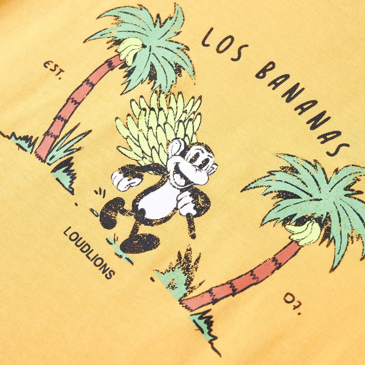 Kids T-Shirt Cotton Light Ochre 128 Children's Top Kids Clothing Kids Wear 128