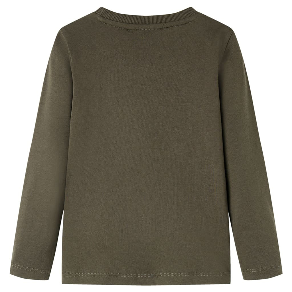 Kids T-Shirt Cotton Khaki 104 Children's Top Kids Clothing Kids Wear Variant 5