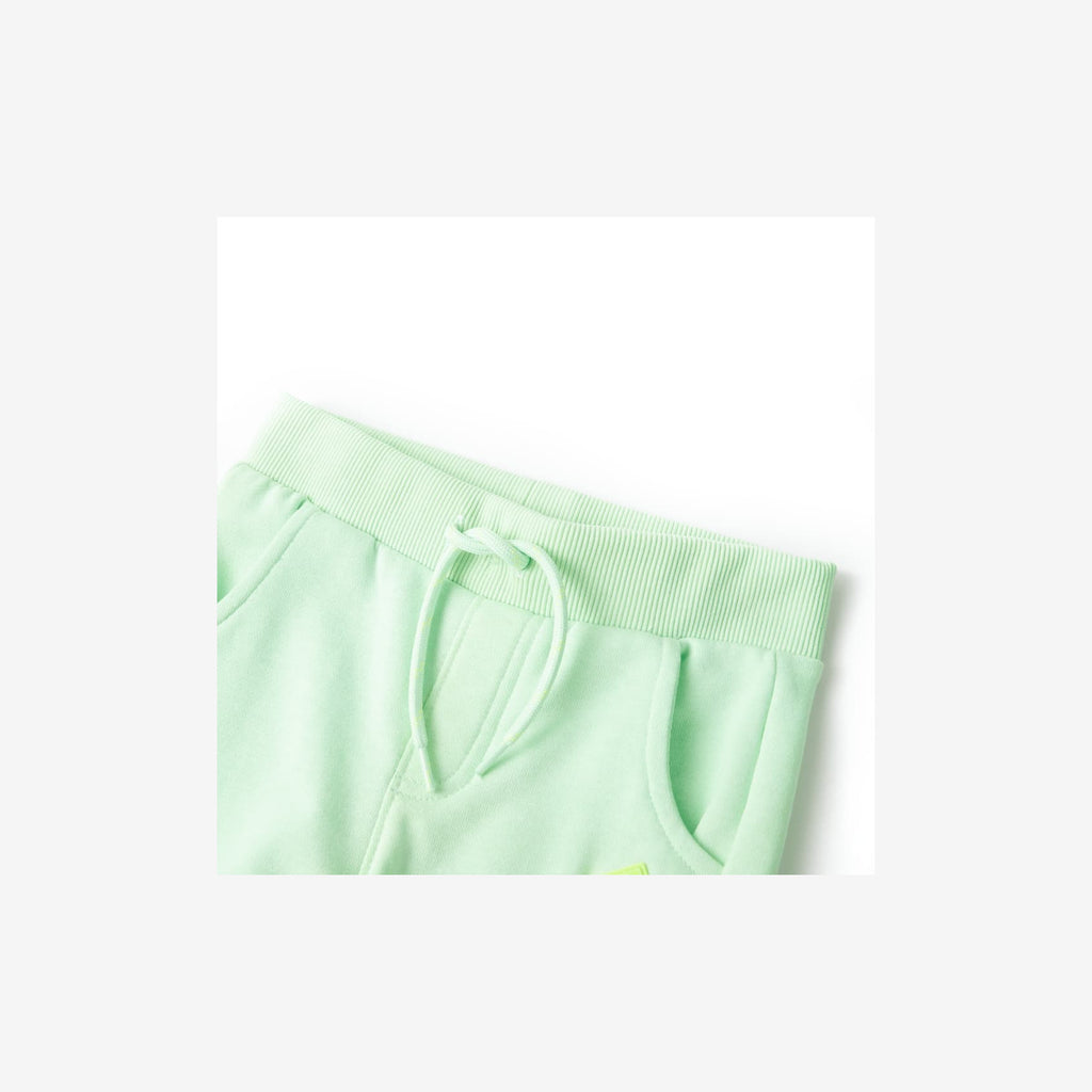 Kids'Sweatpants Bright Cotton Bright Green 116 Kids' Bottoms Kids' Bottom 116
