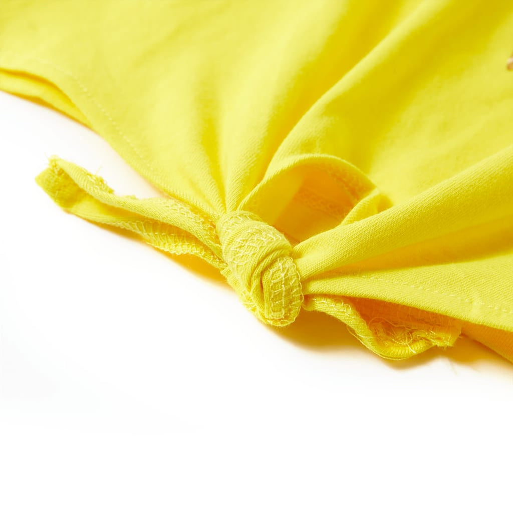 Kids T-Shirt Cotton Yellow 140 Children's Top Kids Clothing Kids Variant 3