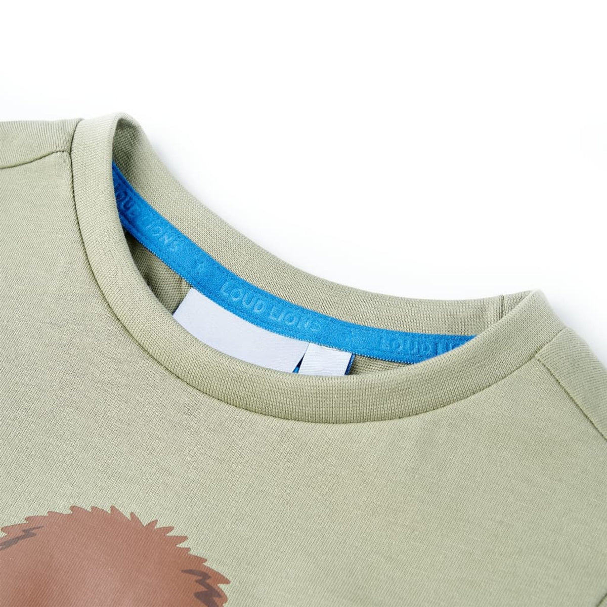 Kids T-Shirt Cotton Light Khaki 116 Children's Top Kids Clothing Kids Wear