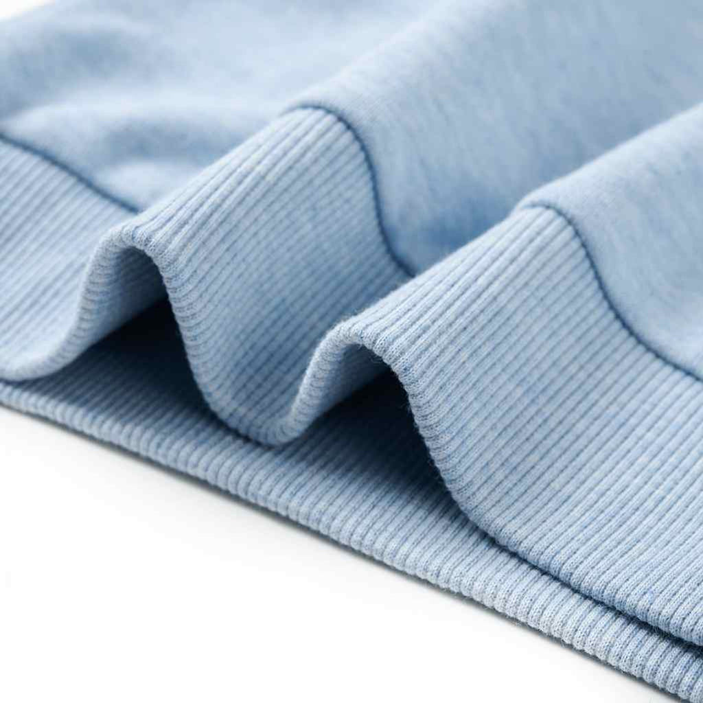 Sweatshirt Cotton Soft Blue Melange 104 Kids Clothing Children's Top Kids Wear