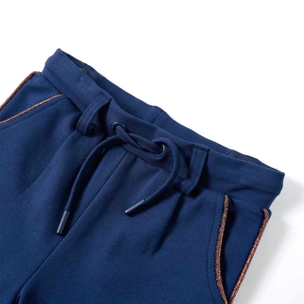 Kids' Bottoms Viscose Navy Blue 92 Kids' Bottom Kids'Pants Drawstring 92