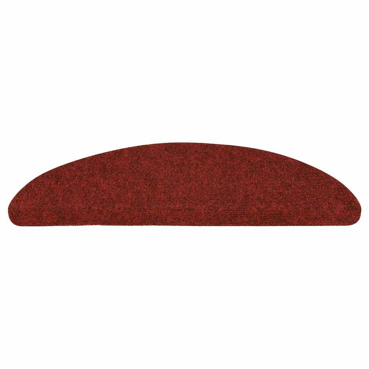 Stair Mats Self-Adhesive Needle Felt Fabric (95%Pes Red 56 x 17 x 3 cm 15 pcs