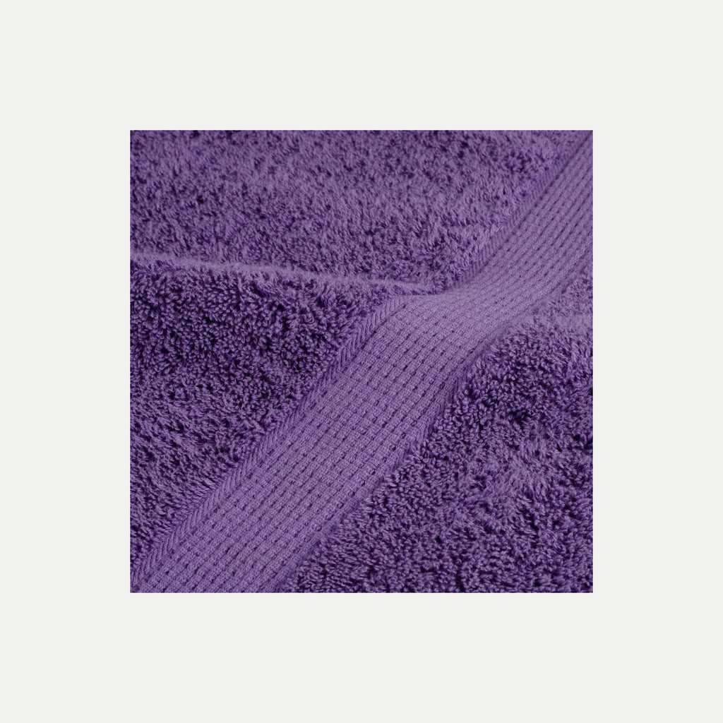 Towel Cotton Purple 150 x 100 cm Bathroom Bath Linen Home Towels 2 Variant 2