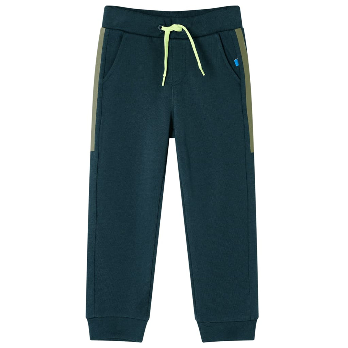 Kids' Bottoms Cotton Moss Green 128 Kids' Bottom Kids'Sweatpants Drawstring