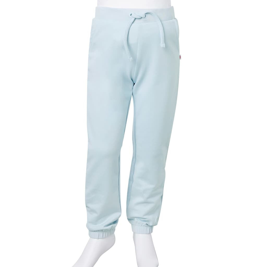 Kids'Sweatpants Light Cotton Light Blue 116 Kids' Bottoms Kids' Bottom 116