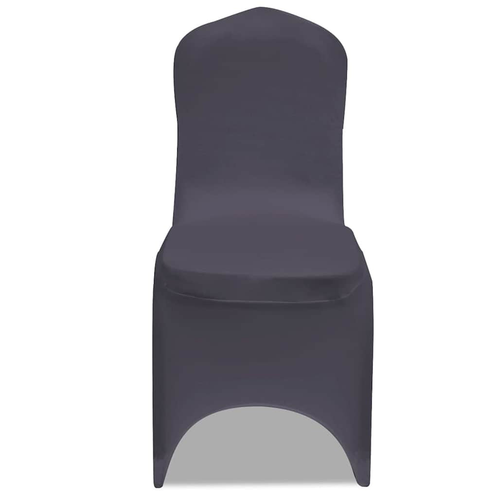 Chair Anthracite 48 x 46 x 100 cm Seating Furniture Home Slipcovers Slipcover