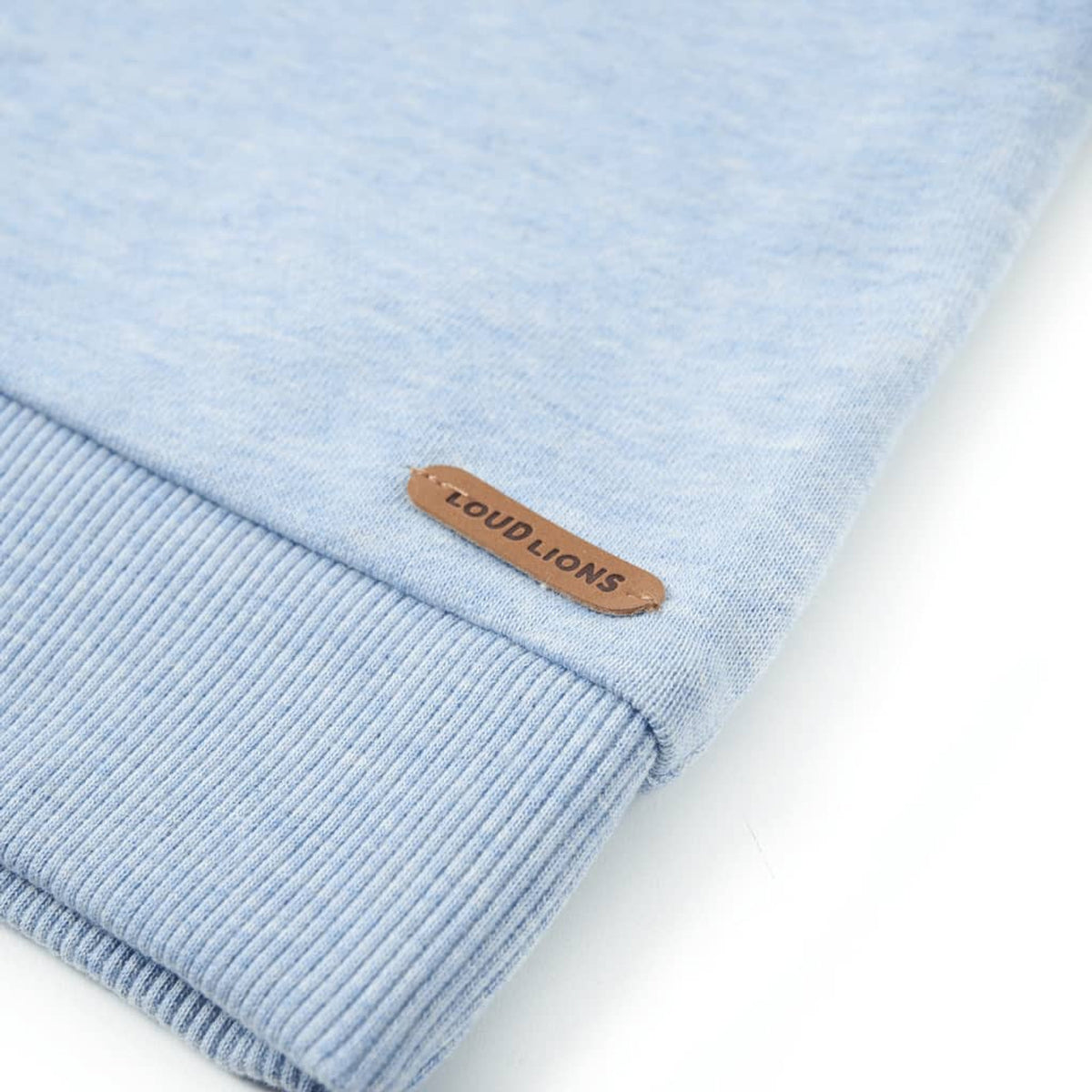 Sweatshirt Cotton Soft Blue Melange 116 Kids Clothing Children's Top Variant 2