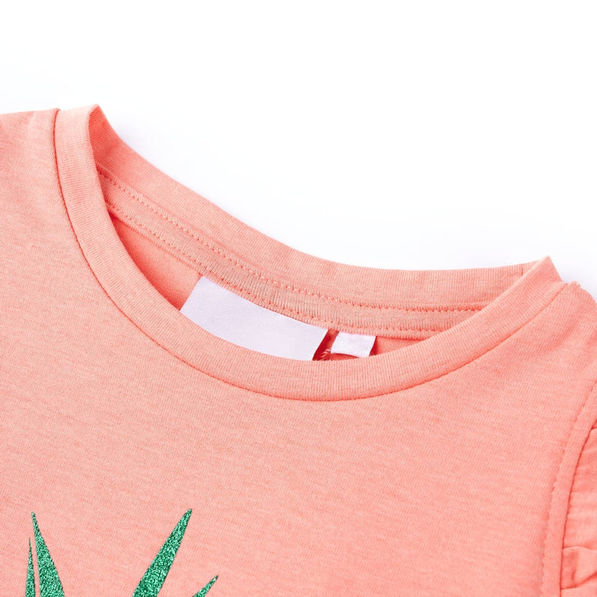 Kids T-Shirt Cotton Neon Coral 116 Children's Top Kids Clothing Kids Variant 2