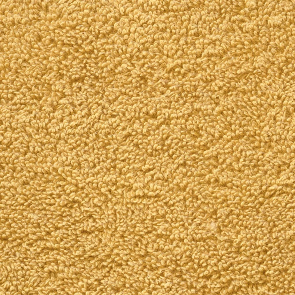 Towel Cotton Gold 100 x 50 cm Bathroom Bath Linen Home Towels 10 pcs Variant 2
