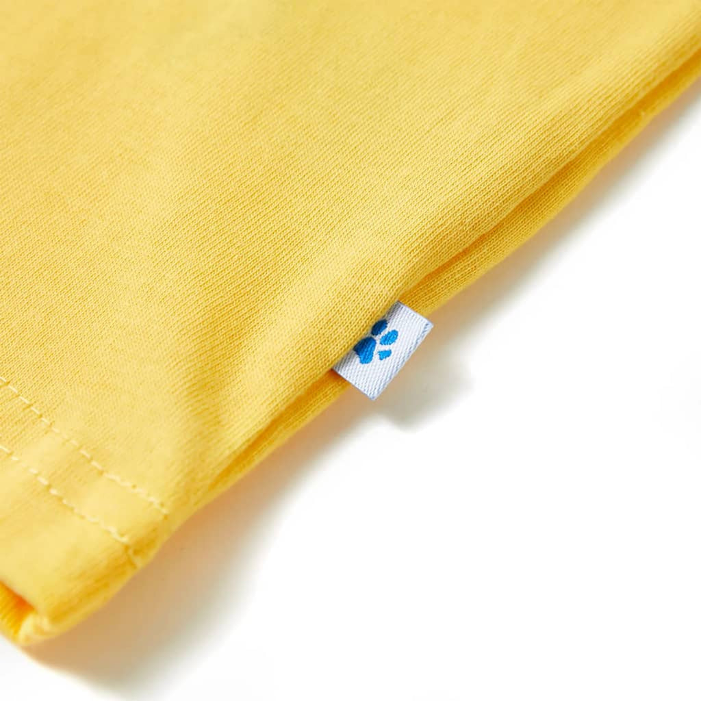 Kids T-Shirt Cotton Light Ochre 104 Children's Top Kids Clothing Kids Wear