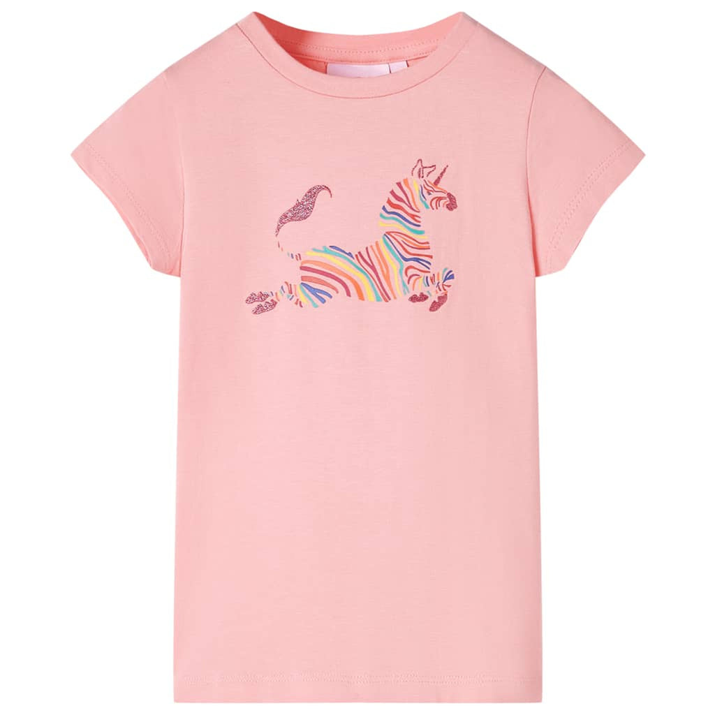 Kids T-Shirt Cotton Pink 116 Children's Top Kids Clothing Kids Wear Kids' Tops