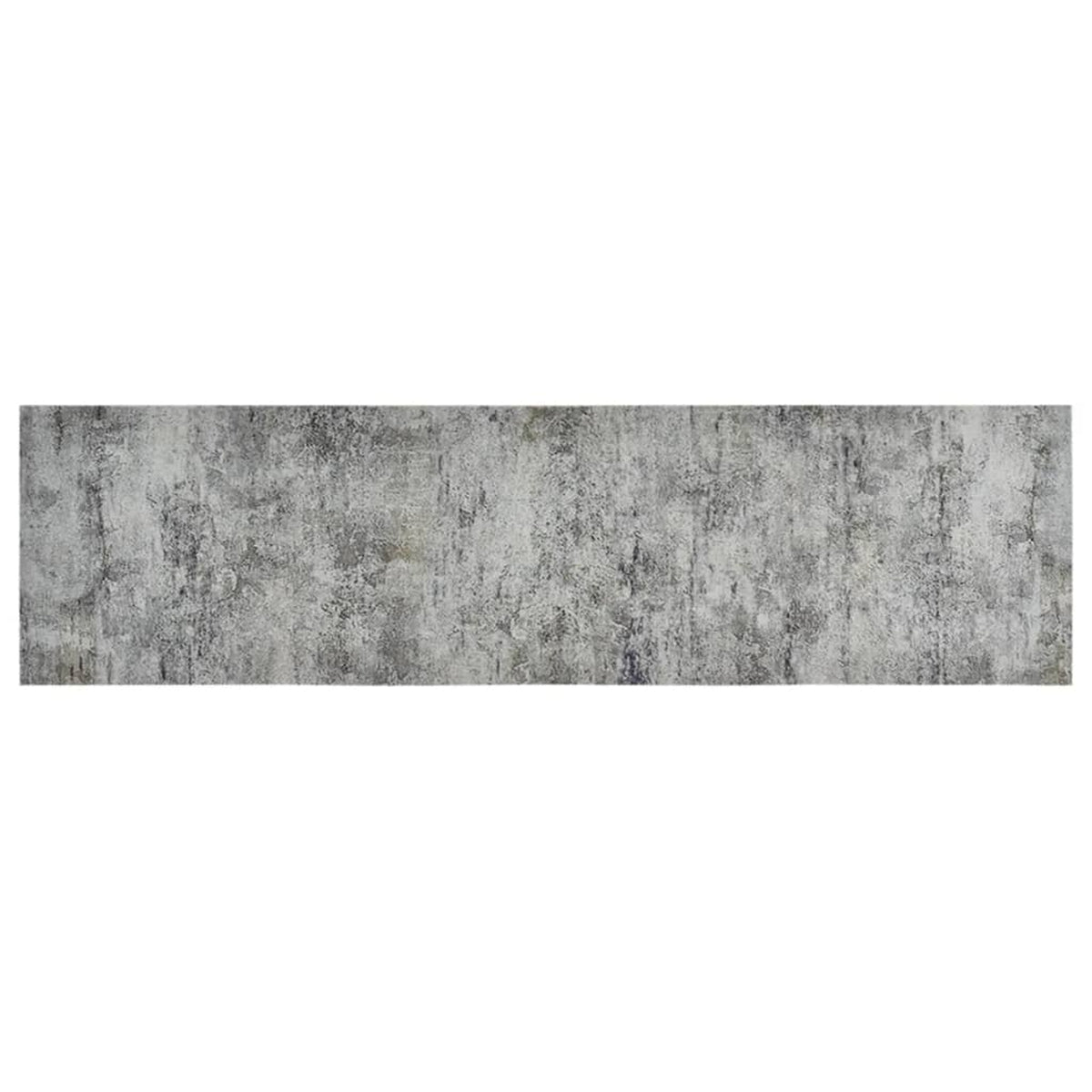 Rug Velvet (100% Polyamide) Grey 150 x 45 x 0.5 cm Floor Mat Home Variant 4