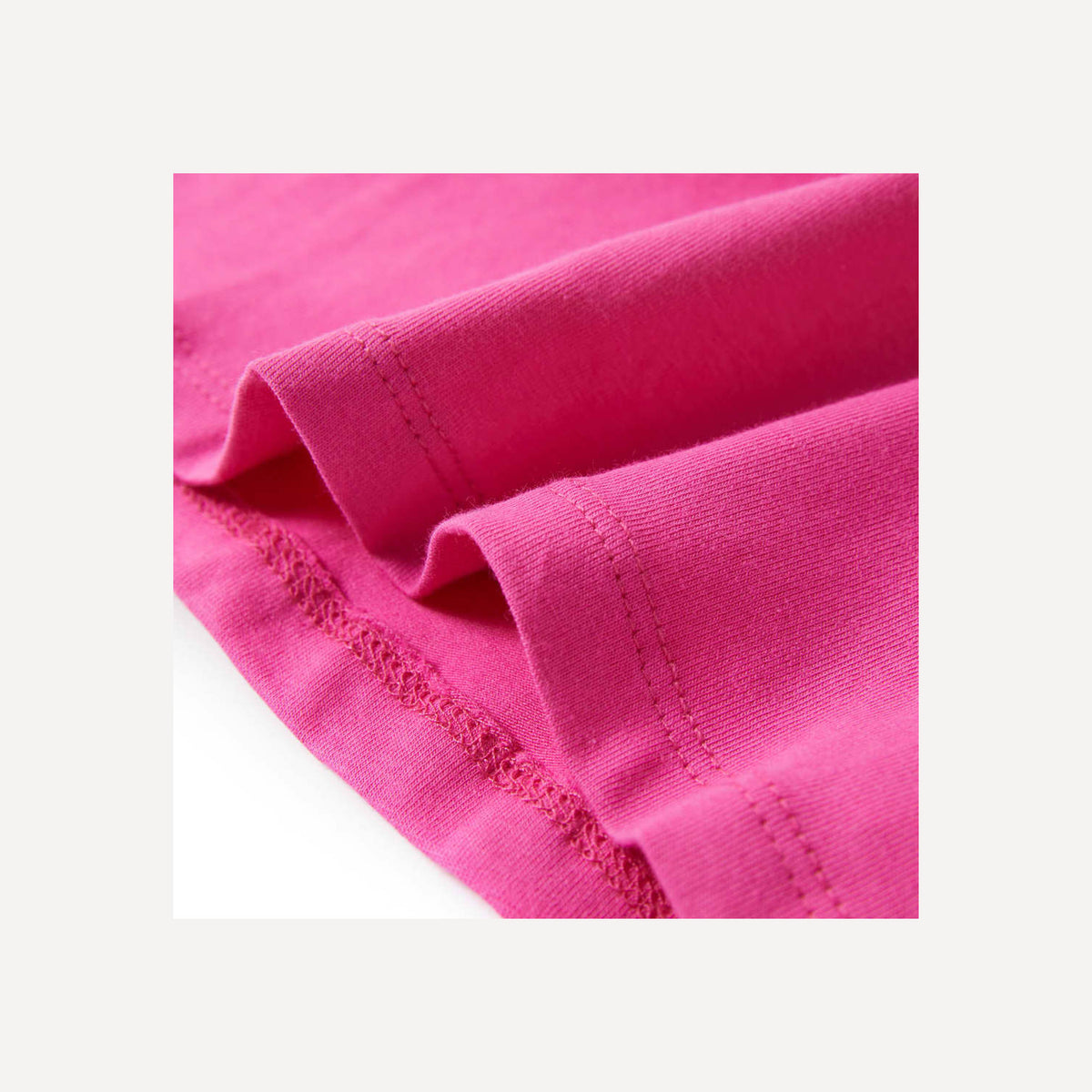 Kids T-Shirt Cotton Dark Pink 104 Children's Top Kids Clothing Kids Wear 104